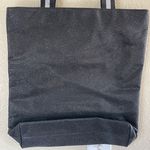 Victoria's Secret NWT 2017 Fashion Show Glamour Glitter Tote Bag Black Silver Photo 6