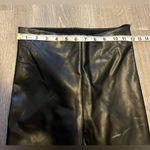 Joie  Faux Leather Black Pants Leggings High Rise Womens Size S NWT Going Out Photo 1