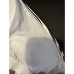 Jones New York Jones NY white and navy striped one shoulder bathing swimsuit one shoulder NEW S Photo 5