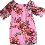 Trina Turk Luxe Silk Amaris Dress Desert Bloom Size Small Photo 1