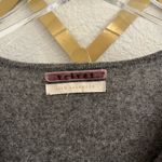 Velvet By Graham and Spencer Cashmere Sweater Dress Grey Small Gray Photo 1