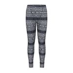 SKIMS  LOGO PLUSH POINTELLE LEGGING in ONYX FAIR ISLE size XL‎ Photo 5