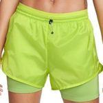 Nike Women's Neon Green Athletic Shorts. . Size small NWT Photo 0