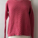 Old Navy  Textured Knit Pink Crewneck Sweater Photo 0