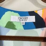 CROSBY by Mollie Burch  Geode Print V Neck Top‎ Size XS Photo 2