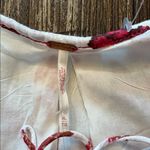 Free People Camella Floral Print Minidress River Combo Tassel Drawstring XL NWT Photo 3