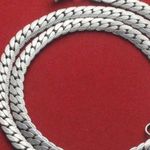 Elegant 925 sterling silver Necklace with gift box Photo 7