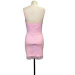 Blue Blush  Mesh Bodycon Mini Dress Light Pink Size Large NWT Photo 4