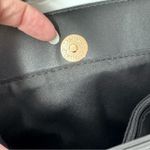 AOTA Bucket Bag Vegan Leather Top Handle Black Croc Embossed Elena NEW Photo 7