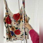 CAbi Victoria Floral Cami Camisole Lined Adjustable Straps 5911 size medium Photo 5