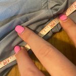 Madewell size 2 Neale straight leg flowy high rise pants blue green office wear Photo 9