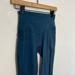 Lululemon - All The Right Places Crop II 23" Petrol Blue Athletic Leggings Gym Photo 2