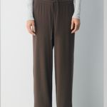 Aritzia Chocolate Wide-Leg Pants Photo 3
