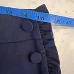 Saks 5th Avenue Saks Fifth Avenue Blue Side Ruffle Shorts Size 6 EUC Photo 2