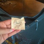 Fantastic Fawn  Blue Tie Front Graphic Tee Photo 1