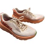 Hoka  Rincon 3 Lightweight Running Shoes in Silver Peony Cantaloupe Photo 0