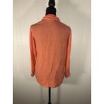 Current/Elliott womens‎  the perfect shirt  W/epaulets coral 0  Button Up Tencel Photo 2