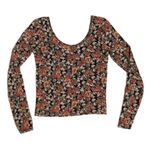 Map To Mars  Crop Long Sleeve Sz M Y2K 90s Goblin Whimsygoth Boho Indie Grunge Photo 0