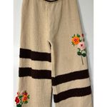 POL  Floral Embroidered Stretchy Waist Color Block Wide Leg Pants Size Large NWOT Photo 10