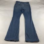frame denim FRAME Merced Light Wash Stretch Denim Double Detail Flared Jeans 32 Photo 4