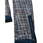 Free People  Jacket Tweed Full Zip Multi-Color Wool Blend Size 4 Photo 7