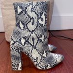 Pretty Little Thing Snakeskin Boots Photo 0