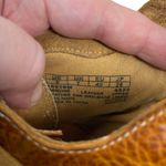 Timberland Earthkeepers US Size 9 Brown Leather Peep Toe Sling Back Wedge Heels Photo 5