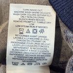 Lands' End  XS Sailboat Cardigan Navy Supima Cotton Nautical Preppy Coastal Core Photo 8