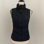Aeropostale Vtg 90s Quilted Puffer Vest XS Black Down Jacket Body Warmer Preppy Photo 1