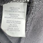 Daisy Fuentes Black Long Sleeve Top Bow Detail Size Large New Photo 69