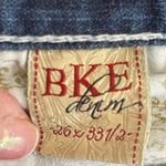 BKE  Lexi flare boot jean in a size 26 white stitching western rodeo rocker Photo 3