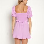 Show Me Your Mumu NWOT  Bright Lilac Sophie Mini Dress Photo 2