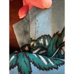 Replica Los Angeles Dress Women Large Blue And Red Knit Cherry Print Midi Sheath Photo 10