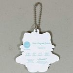 Hello Kitty Blue Pastel Fairy Angel Wings Heart Key-Chain Key-Ring Key-Clip Kawaii Fashion Accessory 🩵🤍 Photo 2