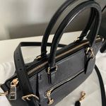 Coach Elise Black Leather Satchel and matching Wallet Set Photo 6
