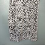 Free People  Racer Back Mini Dress Leopard Jersey Gray Women’s Large Photo 6