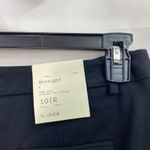 A New Day NEW  women's black stretch hi-rise straights flat front dress pants 10 Photo 6