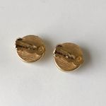 Givenchy  Vintage Gold Tone Clip On Earrings Photo 6