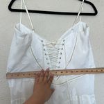 House Of CB HOUSE‎ OF CB 'Seren' Vintage Cream Floral Lace Back Maxi Dress NWOT size XL A-C Photo 10