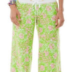 Lilly Pulitzer  Linen Beach Pant in Sunny Side Lion medium Photo 0