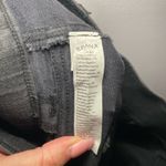 Spanx Straight Leg Pants Vintage Black Ankle Denim Preppy Women's size Medium Photo 9