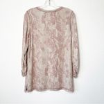 Susan Graver  Pink Snake Print Blouse Size Small LIKE NEW Photo 1