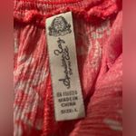 American Rag CIE Red Floral Boho Romper Size Large Photo 6