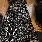 Converse  black and white floral dress M Photo 5