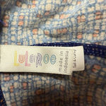 LuLaRoe  Leggings in Blue and Brown Pattern Photo 4