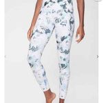 Womens Atheleta Elation Peony 7/8 leggings in sz small Blue Photo 3