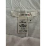 Studio M Skirt Womens Large White Pink Crochet Flared Tiered Ruffle Boho Western Photo 8