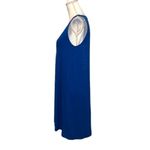 City Streets NWOT Royal Blue Sleeveless V Neck Tank Dress New Photo 1