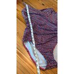 MiracleSuit  Sz 14 Sanibel One Piece Swimsuit Red/White/Blue Slimming Ruched EUC Photo 13