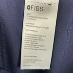 FIGS Livingston Basic Scrub Pant Women's Size Large Navy Blue Straight Leg Yoga Photo 5